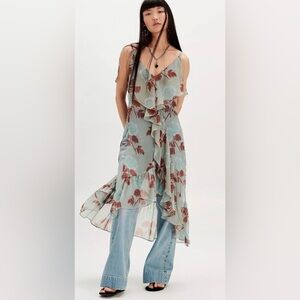 Free People Sunfaded Maxi Top